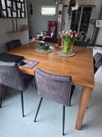eettafel, Huis en Inrichting, Ophalen, Gebruikt, Eiken, Vijf personen of meer