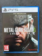 Metal Gear Solid Delta Snake Eater day one edition, Spelcomputers en Games, Ophalen of Verzenden, Zo goed als nieuw