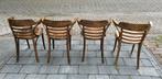 Bistro thonet stoelen, Huis en Inrichting, Stoelen, Ophalen, Gebruikt, Vier