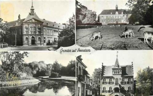 (301-243-021) Veendam Groeten uit, Verzamelen, Ansichtkaarten | Nederland, Groningen, Verzenden