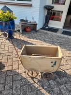 Antieke poppen wagentje, Verzamelen, Poppen, Ophalen of Verzenden