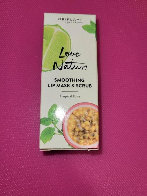 Smoothing Lip Mask & Scrub Tropical Bliss oriflame, Sieraden, Tassen en Uiterlijk, Uiterlijk | Gezichtsverzorging, Nieuw, Verzorging
