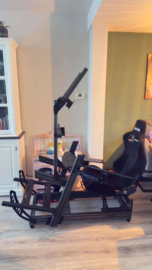 next level racing f-gt elite  + extra’s!!!, Computers en Software, Joysticks, Gebruikt, Ophalen