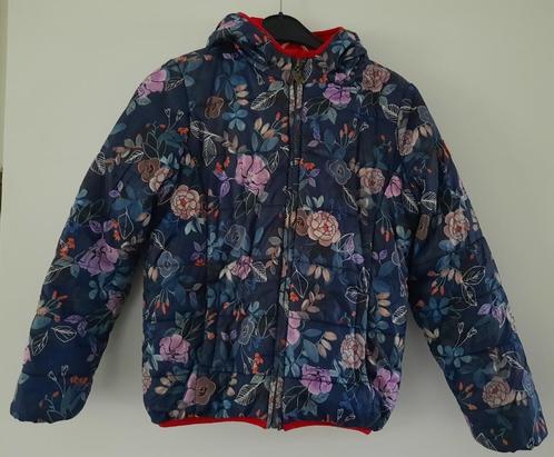 Mooie (tussen) jas Cakewalk bloemen 146, Kinderen en Baby's, Kinderkleding | Maat 146, Gebruikt, Meisje, Jas, Ophalen of Verzenden