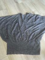 Miss etam 48 ? Top topje shirt bolero leuk grijs grijze, Gedragen, Grijs, Maat 46/48 (XL) of groter, Korte mouw