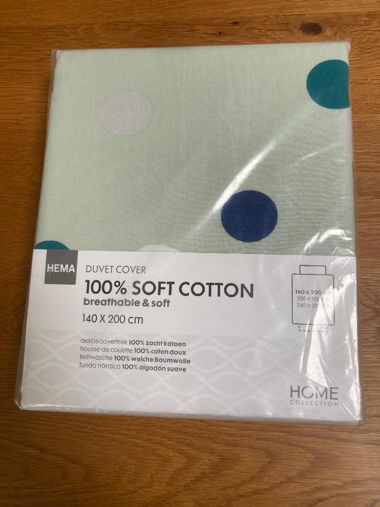 dekbedhoes 140 zx 200 nieuw, Overige kleuren, Ophalen of Verzenden, Deken of Dekbed, Nieuw