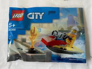 Lego 30368 City Brandweer Waterscooter (Polybag) beschikbaar voor biedingen