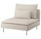Ikea soderhamn hoes set zit element beige, Ophalen of Verzenden, Zo goed als nieuw, 75 tot 100 cm, Minder dan 150 cm