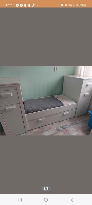 Baby peuterbed/ commode in 1