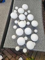 Wolkenlamp met LED lampjes, Huis en Inrichting, Lampen | Plafondlampen, Ophalen of Verzenden, Zo goed als nieuw, Glas, Modern