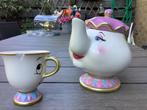 Primark Belle en het Beest theepot en kopje, Ophalen of Verzenden, Assepoester of Belle, Gebruikt, Servies