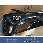 W205 C63 AMG ACHTERBUMPER + CARBON DIFFUSER ZWART ORIGINEEL, Auto-onderdelen, Gebruikt, -, Ophalen of Verzenden, Achter