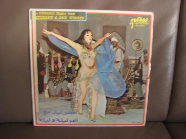 Georges Yazbek And His Orchestra – Ten Dynamic Nights From, Cd's en Dvd's, Vinyl | Wereldmuziek, Zo goed als nieuw, Arabisch, 12 inch