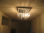 Halogeen plafondlamp /ZGAN!!, Ophalen of Verzenden, Zo goed als nieuw, Glas, Zie foto's.