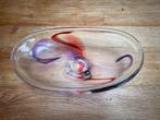Mooie glazen schaal, Gebruikt, Schaal, Ophalen of Verzenden, Glas
