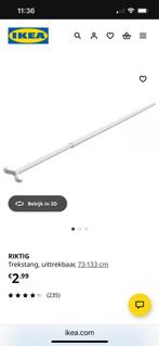 Riktig Ikea rolgordijn trekstang uitschuifbaar, Ophalen, Zo goed als nieuw, 50 tot 100 cm