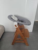 Hauck Alpha Kinderstoel + Newborn Set, Ophalen, Zo goed als nieuw, Meegroeistoel, Stoelverkleiner