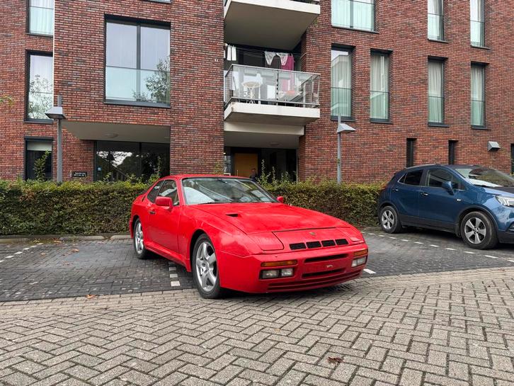 Porsche 924 Turbo Widebody 1979, Auto's, Porsche, Particulier, Benzine, Coupé, Handgeschakeld, Rood, Bruin, Leder en Stof, Voorwielaandrijving