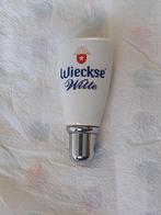 Wieckse witte bier, keramische, tapknop/ taphendel,, Verzamelen, Biermerken, Ophalen of Verzenden, Nieuw, Overige merken