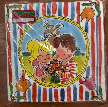 Blond Amsterdam servetten Holland beschikbaar voor biedingen