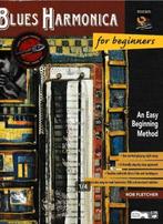 Blues Harmonica for Beginners - Robert Fletcher + cd, Muziek en Instrumenten, Bladmuziek, Mondharmonica, Les of Cursus, Ophalen of Verzenden