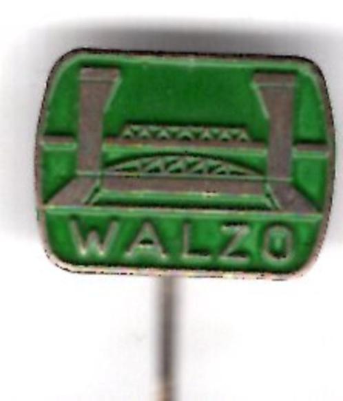 Van der Wal's Groothandel "Walzo" - Kr. a/d IJssel ( H_031 ), Verzamelen, Speldjes, Pins en Buttons, Zo goed als nieuw, Speldje of Pin