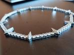 DRIPPY Iced Out Chain NIEUW!, Zo goed als nieuw, Zilver, Zilver, Ophalen