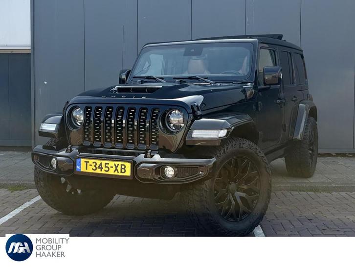 Jeep Wrangler BRUTE Rubicon 4xe 380 BRUTE | Custom | 20 INCH, Auto's, Jeep, Bedrijf, Te koop, Wrangler, 4x4, ABS, Achteruitrijcamera
