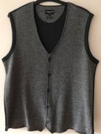 Cavallaro Napoli grijs gilet, maat XXL, merino blend, Ophalen of Verzenden, Zo goed als nieuw, Overige maten, Grijs