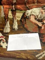 Groot borduurwerk, in wol de hoefsmid 75x46 CM, Ophalen of Verzenden, Nieuw, Borduurpakket