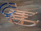 Houten Kinderslee met Rugleuning, Ophalen