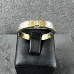Gouden Ring | 18k* | 6,1g | bicolor |briljant| 19,5 | 393029