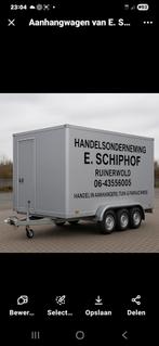 Reclame aanhanger en diverse andere aanhanger 's, Auto diversen, Ophalen, Gebruikt