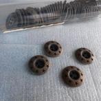 vintage jeans knopen oud koper 44 stuks nieuw Brouwer, Ophalen, Nieuw, Knoop of Knopen