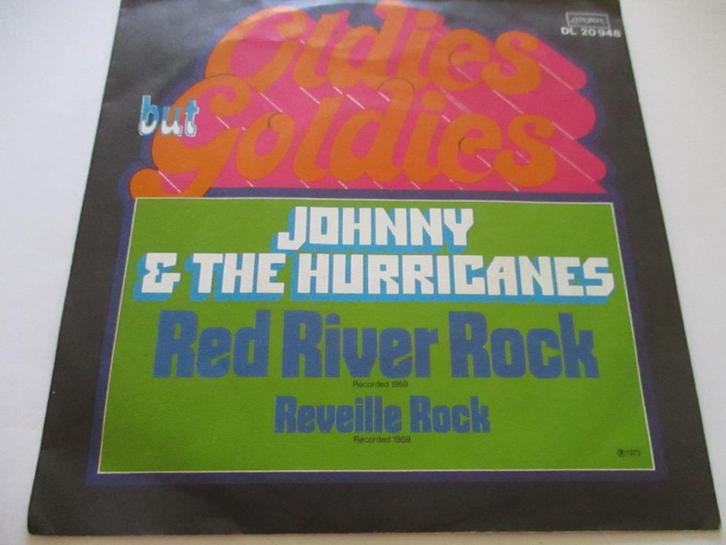 Johnny & The Hurricanes _ Red river rock / Reveille rock, Cd's en Dvd's, Vinyl Singles, Gebruikt, Pop, Ophalen of Verzenden