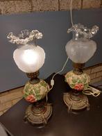 2 antieke schemerlampen, Ophalen of Verzenden