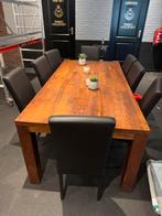 Houten Eettafel zonder Stoelen, Gebruikt, 100 tot 150 cm, Eikenhout, Ophalen of Verzenden