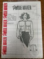 Patroon overhemdblouse, Vintage jaren 80, Hobby en Vrije tijd, Kledingpatronen, Overige merken, Overige typen, Vrouw, Nieuw