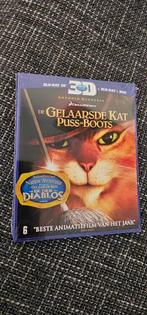de gelaarsde kat 3d, blu ray, dvd nieuw, Cd's en Dvd's, Ophalen of Verzenden, Nieuw in verpakking, Overige genres
