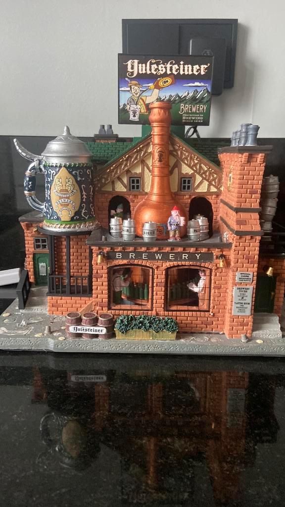 Lemax Yulesteiner Brewery. Lees!, Diversen, Kerst, Gebruikt, Ophalen of Verzenden