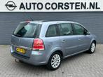 Opel Zafira 1.8I-16V Airco Trekhaak 7-Persoons Cruise Contro, Auto's, Stof, 74 €/maand, Zwart, 4 cilinders