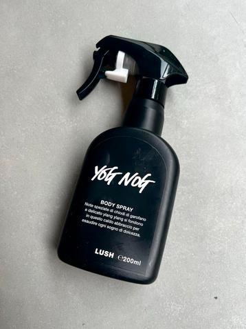 Lush Yog Nog Bodyspray beschikbaar voor biedingen