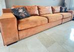 Ruime 3 sits bank, Ophalen, Gebruikt, Leer, Landelijk / industrieel
