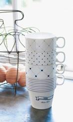 riviera maison stackable farm milk mugs, melk bekers, Huis en Inrichting, Ophalen, Nieuw, Overige stijlen, Kop(pen) en/of Schotel(s)