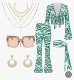 60/70s Disco Fancy Dress for Women, Maat 42/44 (L), Ophalen of Verzenden, Kleding, Overige thema's