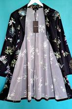 COLETTA Nieuw Lang Travelstof Vest/Jurkje, Mt. 42/44, Kleding | Dames, Grote Maten, Verzenden, Zwart, Trui of Vest, Nieuw