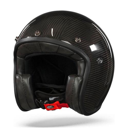 Premier Le Petit Classic Evo Carbon motorhelm SALE van 319,-, Motoren, Kleding | Motorhelmen, Dames, Heren, Kinderen, Jethelm