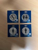 Pictogram bord RVS Rookverbod  wc bord toiletbord div Grohe, Ophalen of Verzenden, Nieuw, Overige typen