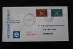 Eerste KLM vlucht Amsterdam Kuwait 1963, Ophalen of Verzenden, Envelop