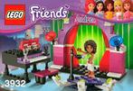 Lego Friends Andrea's Stage 3932 - Compleet!, Ophalen of Verzenden, Zo goed als nieuw, Complete set, Lego